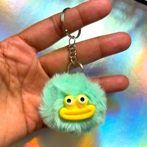 Fluffy Fishman Keychain